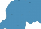 Map of Rwanda With Cities thumbnail