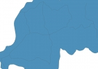 Road map of Rwanda thumbnail