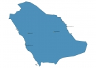 Airports in Saudi Arabia Map thumbnail