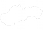 Blank map of Slovakia thumbnail