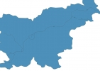 Road map of Slovenia thumbnail