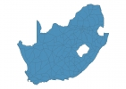 Road map of South Africa thumbnail