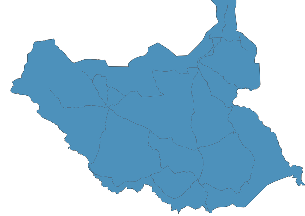 Map of Roads in South Sudan