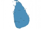 Map of Sri Lanka With Cities thumbnail