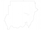 Blank map of Sudan thumbnail