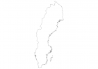 Blank map of Sweden thumbnail