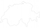 Blank map of Switzerland thumbnail