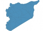 Road map of Syria thumbnail