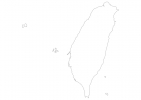 Blank map of Taiwan thumbnail