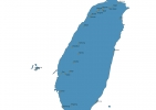 Map of Taiwan With Cities thumbnail