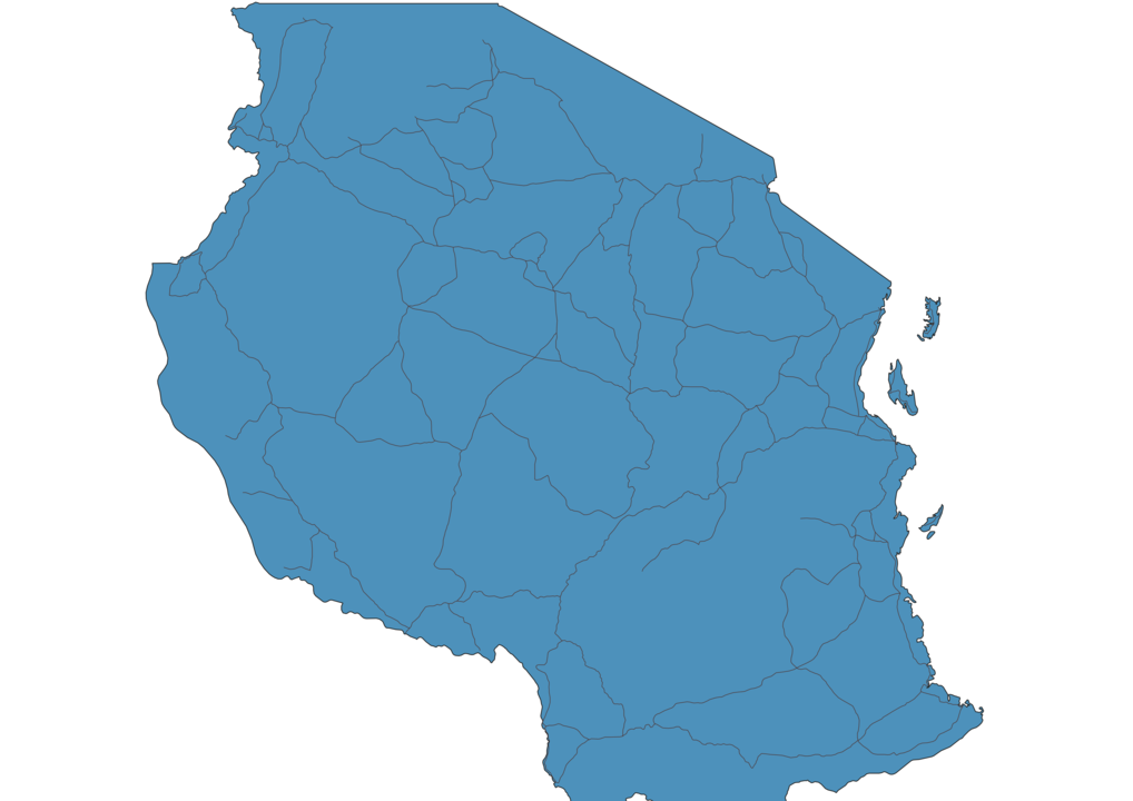 Map of Roads in Tanzania