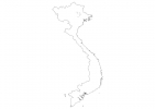 Blank map of Vietnam thumbnail