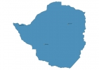 Airports in Zimbabwe Map thumbnail